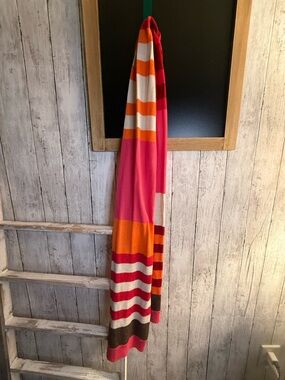 Women’s Lightweight Long Striped Scarf Aeropostale